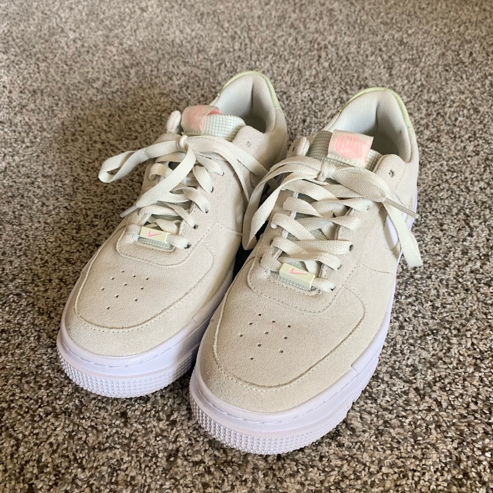 Nike Pixel suede air force 1s
